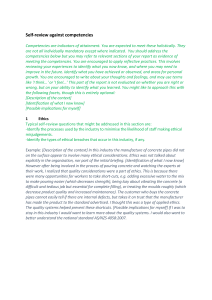 Engineering Competency Self-Review Guide