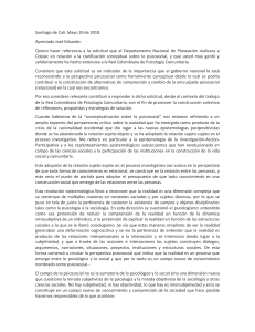 Conceptualizaci&oacute;n de la Perspectiva Psicosocial: Reflexi&oacute;n Acad&eacute;mica