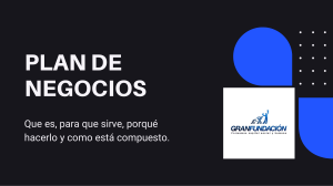 PLAN DE NEGOCIOS