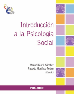 Introducci&oacute;n a la psicolg&iacute;a social libropdf.