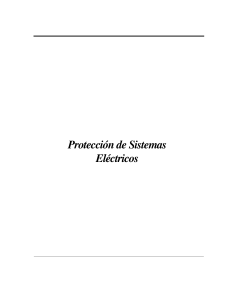 PROTECCION DE SISTEMAS ELECTRICOS
