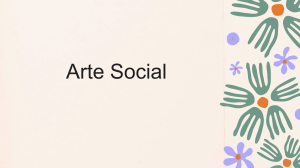 Arte Social: Arte como herramienta de conciencia social