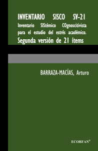 Inventario SISCO SV-21: Estr&eacute;s acad&eacute;mico (2&ordf; versi&oacute;n)