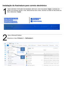 Como Configurar Assinatura de E-mail no Outlook