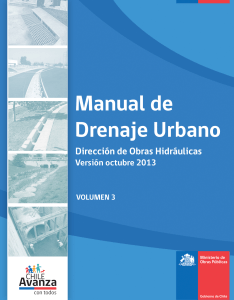 Manual de Drenaje Urbano - Vol. 3 - DOH 2013
