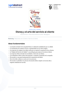 Disney y el arte del servicio al cliente: Resumen del libro
