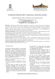 El dilat&oacute;metro Marchetti (DMT): Aplicaciones y desarrollos recientes