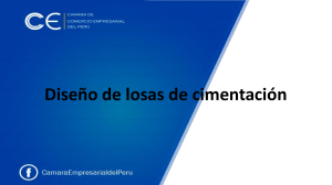 Dise&ntilde;o de losas de cimentaci&oacute;n