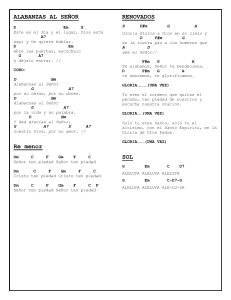 Alabanzas al Se&ntilde;or: Canciones de Adoraci&oacute;n con Acordes