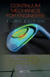 Continuum Mechanics for Engineers 3rd Ed Textbook