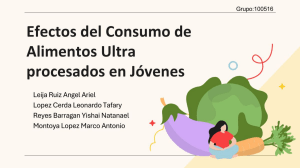 Efectos de alimentos ultraprocesados en j&oacute;venes