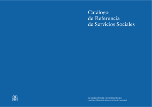 Cat&aacute;logo de Referencia de Servicios Sociales 2013