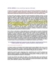 C&iacute;rculo vicioso: Pobreza, Ignorancia y Enfermedad