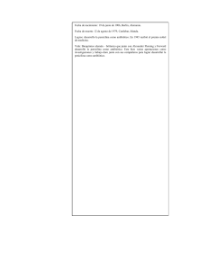 Biograf&iacute;a del Desarrollador de la Penicilina