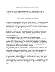 Ap&eacute;ndices S&iacute;ntesis Hist&oacute;rica del municipio Ospino