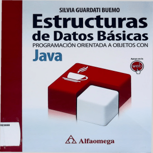 Estructuras de Datos B&aacute;sicas con Programaci&oacute;n Orientada a Objetos en Java