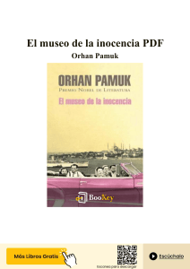 Resumen de El museo de la inocencia de Orhan Pamuk