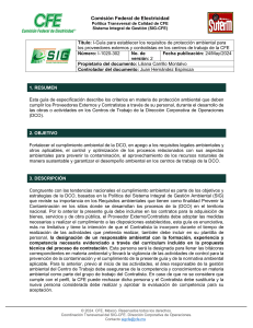 Gu&iacute;a de protecci&oacute;n ambiental para proveedores CFE