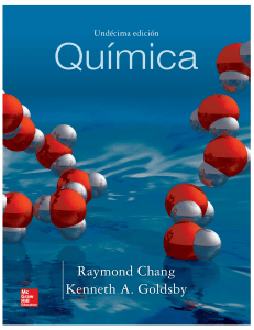 Qu&iacute;mica - 11&ordf; edici&oacute;n de Chang y Goldsby