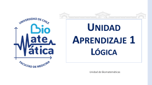 L&oacute;gica Proposicional - Unidad de Aprendizaje 1
