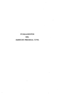 Fundamentos del Derecho Procesal Civil - Eduardo Couture