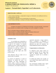Manual de Pr&aacute;cticas: Seguridad en Laboratorio de Fisiolog&iacute;a M&eacute;dica