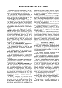 ACUPUNTURA EN ADICCIONES