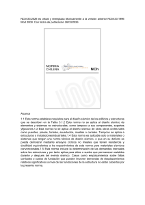 Norma NCh433:2026 Dise&ntilde;o S&iacute;smico