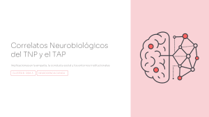 Correlatos Neurobiol&oacute;gicos del TNP y el TAP