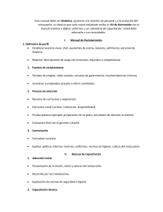 Manual de Reclutamiento y Capacitaci&oacute;n para Restaurantes