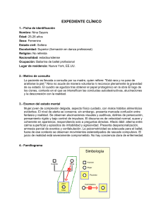 Expediente Cl&iacute;nico de Nina Sayers: Diagn&oacute;stico y Tratamiento
