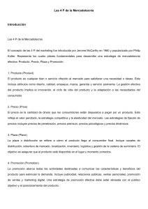 Las 4 P de la Mercadotecnia: Fundamentos del Marketing