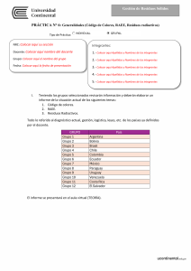 Pr&aacute;ctica 6: Gesti&oacute;n de Residuos S&oacute;lidos - C&oacute;digos de Colores, RAEE, Residuos Radiactivos