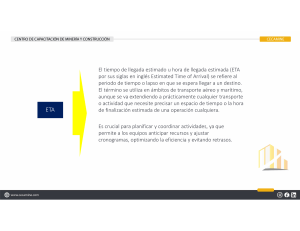 Definici&oacute;n y Uso de ETA y RAS en Proyectos