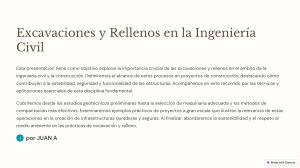 Excavaciones y Rellenos en Ingenier&iacute;a Civil: Gu&iacute;a T&eacute;cnica
