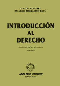 Introducci&oacute;n al Derecho - Libro de texto de Derecho