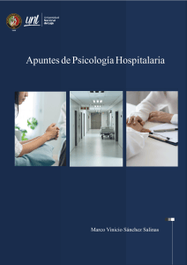 Apuntes de Psicolog&iacute;a Hospitalaria - UNL