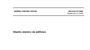 Norma Chilena NCh433: Dise&ntilde;o s&iacute;smico de edificios
