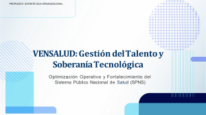 Propuesta Estrat&eacute;gica VENSALUD: Gesti&oacute;n Talento y Soberan&iacute;a Tecnol&oacute;gica