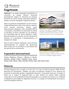 Ingeteam: Empresa de conversi&oacute;n de energ&iacute;a el&eacute;ctrica