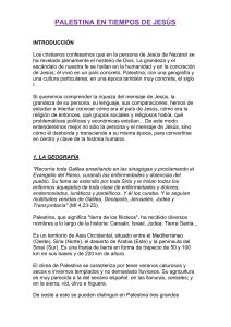 Palestina en Tiempos de Jes&uacute;s: Contexto Hist&oacute;rico