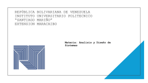 An&aacute;lisis y Dise&ntilde;o de Sistemas - Manual de Estudio