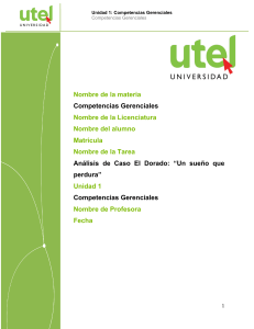 An&aacute;lisis de caso: Competencias gerenciales en Colchones El Dorado