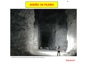 Dise&ntilde;o de Pilares en Miner&iacute;a Subterr&aacute;nea