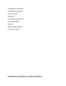 Estad&iacute;stica descriptiva y an&aacute;lisis gr&aacute;fico - Trabajo de curso