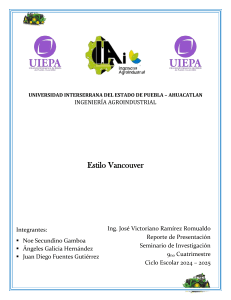 Gu&iacute;a del Estilo Vancouver para Investigaci&oacute;n