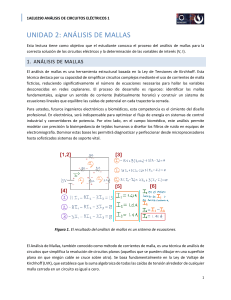 An&aacute;lisis de Mallas en Circuitos El&eacute;ctricos