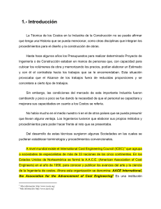 T&eacute;cnica de Costos en Construcci&oacute;n: Introducci&oacute;n y Presupuestos
