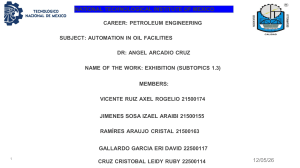 Automation in Oil Facilities: Industrial Controllers & IoT Applications