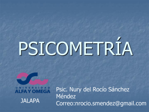 Psicometr&iacute;a: Definici&oacute;n, Historia y Fundamentos de la Medici&oacute;n Psicol&oacute;gica